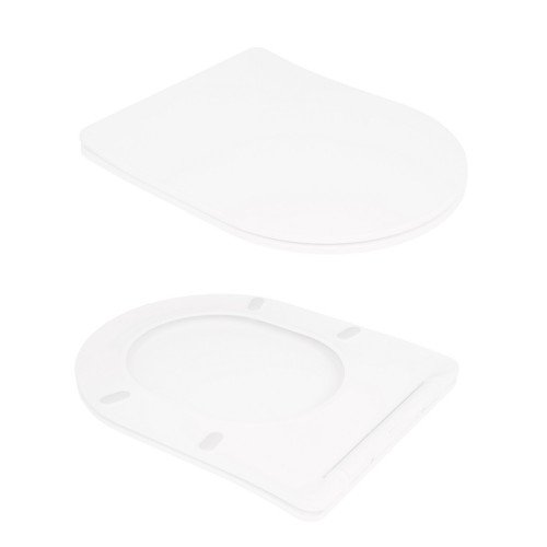 Унітаз підлоговий Qtap Virgo Ultra Quiet безобідковий з сидінням Soft-close WHITE QT18226092AW