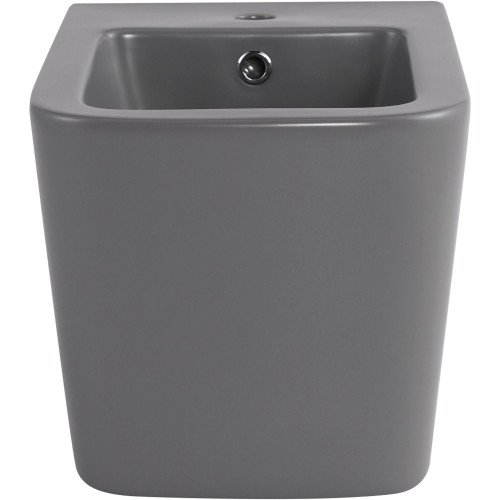 Биде подвесное Qtap Tern 520x350x330 мм, Stone grey QT17551303GSG
