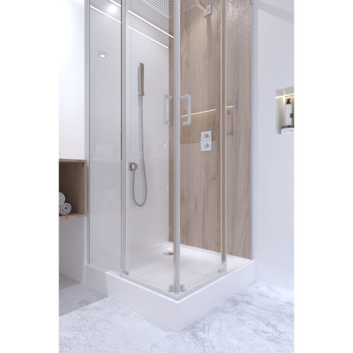 Душевая кабина Qtap Taurus WHI1099SC6 Clear
