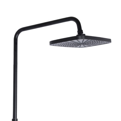 Душова система універсальна Qtap Gemini на три споживача (з виливом) QTGEM111BLM45686 Black Matt