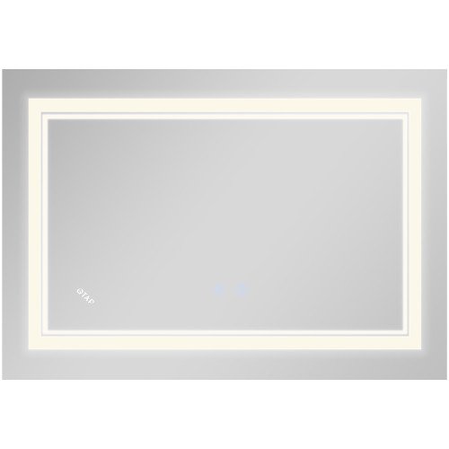 Дзеркало Qtap Cardinal (CA1) 800х600 з LED-підсвічуванням Touch, з антизапотіванням, з димером, рег. темп. кольору (3000-6500K) Reverse QT0478C8060