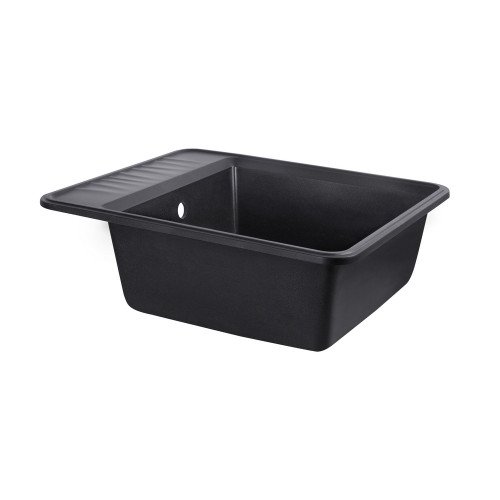 Кухонна мийка Qtap CS 6250 Black (QT6250BLA404)