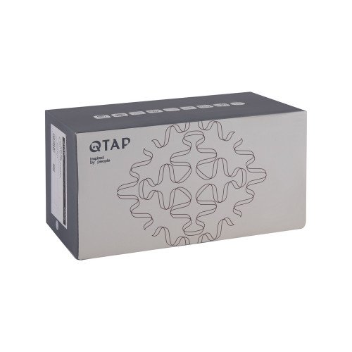 Смеситель для раковины Qtap Gemini скрытого монтажа QTGEM273BLM45694 Black Matt
