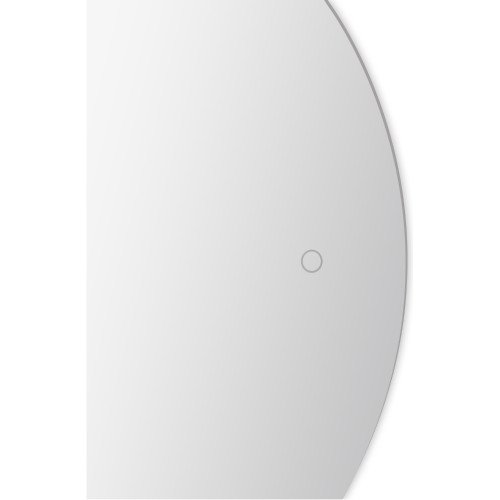 Зеркало Qtap Taurus HR1200 с LED-подсветкой Touch, с антизапотеванием, с диммером, рег. темп. цвета (3000-6500K) QTTAUHR1200