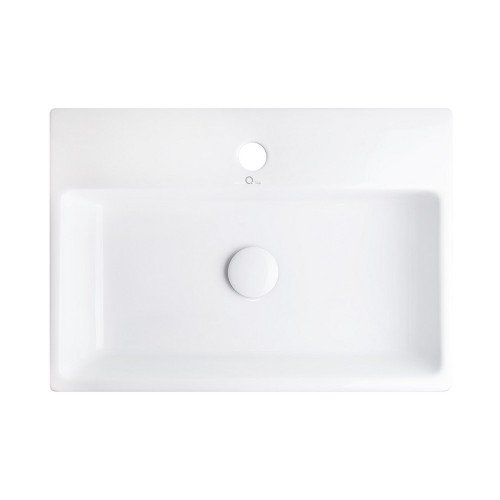 Раковина Qtap Nando с донным клапаном QT12115711W