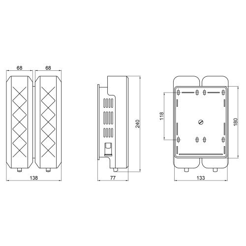 Дозатор для жидкого мыла Davcovac mydla DM350CP2