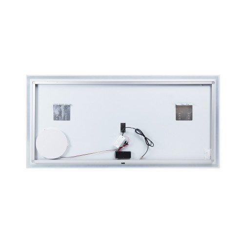 Дзеркало Qtap Stork 1400х700 з LED-підсвічуванням Touch, лінза QT1578142270140W