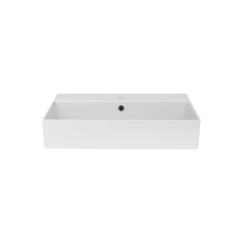 Раковина Qtap Crow 600х450х150 White с донным клапаном QT0511WL032W