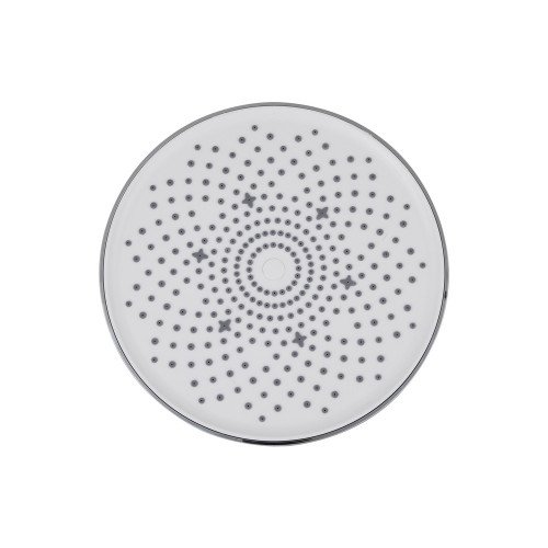Лейка для верхнего душа Qtap Hlavova D 230 мм округлая QTHLA107CRM45787 Chrome/White