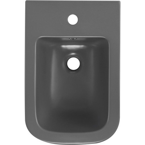 Биде подвесное Qtap Tern 520x350x330 мм, Stone grey QT17551303GSG