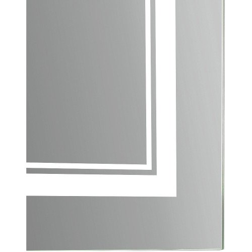 Зеркало Qtap Cardinal (CA1) 800х600 с LED-подсветкой Touch, с антизапотеванием, с диммером, рег. темп. цвета (3000-6500K) Reverse QT0478C8060