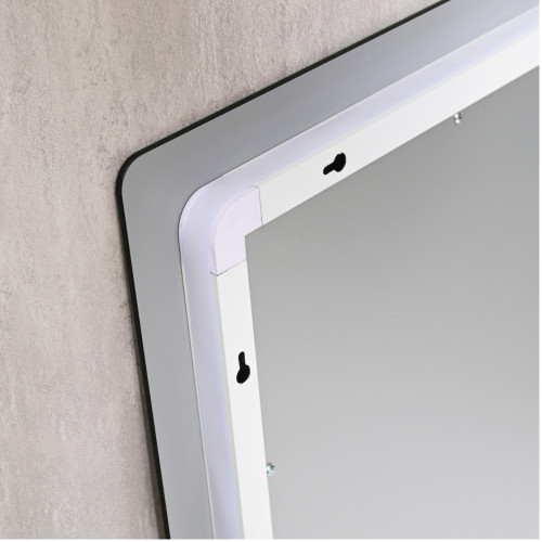 Зеркало Qtap Taurus (TA2) 800×600 мм с LED-подсветкой Touch, с антизапотеванием, с диммером, рег. темп. цвета (3000-6500K) QTTAU8006004895
