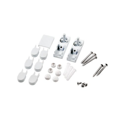 Штора на ванну Qtap Gemini WHI401214RP6 стекло Pear 6 мм, 120x140 см