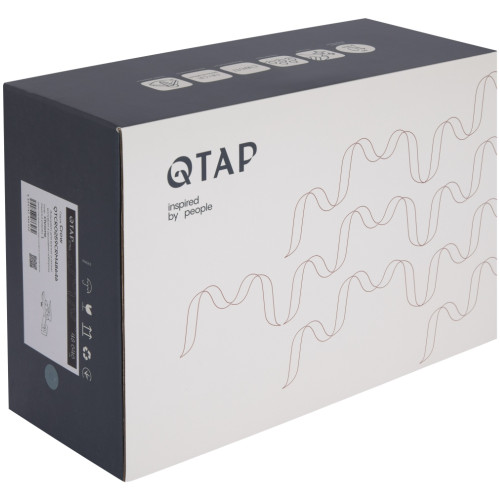 Смеситель для ванны Qtap Crow с душевым гарнитуром QTCRO259CRM48646 Chrome