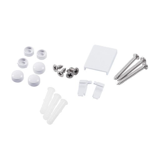 Штора на ванну Qtap Gemini WHI401314RP4 стекло Pear 4 мм, 130x140 см