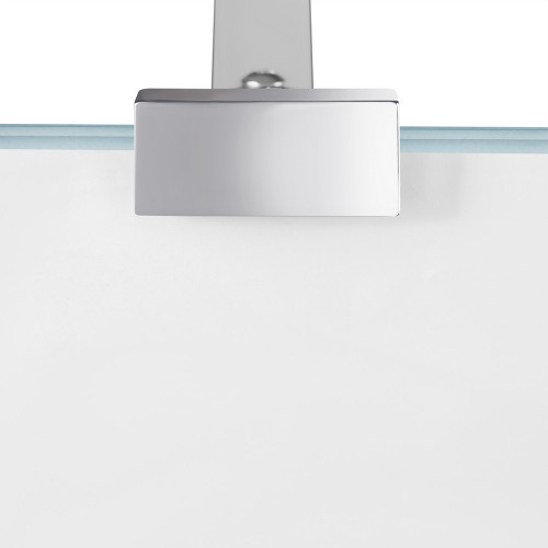Душевая перегородка Qtap Walk-In Standard CRM209.C8 90х200 см, стекло Clear 8 мм, покрытие CalcLess