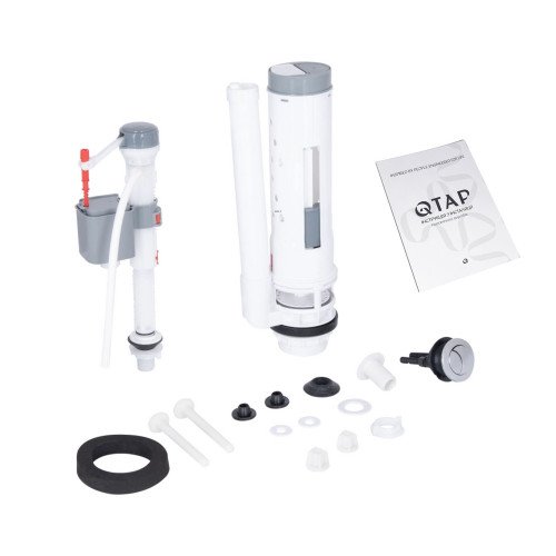 Унитаз напольный Qtap Stenava Rimless безободковый с сиденьем Soft-close WHITE QT27228303W