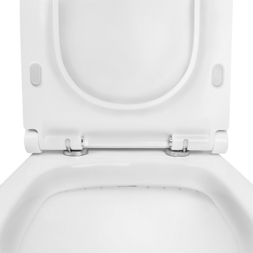 Унитаз-компакт Qtap Kolibri с сиденьем Soft-close QT1022C667PW