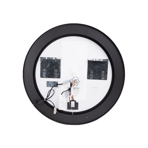 Зеркало Qtap Robin R600 с LED-подсветкой Touch, с антизапотеванием, с диммером, рег. темп. цвета (3000-6500K) QT13786501B