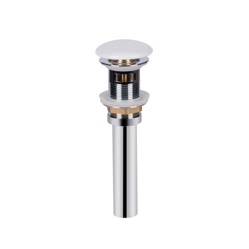 Раковина-чаша Qtap Robin 505х385х190 White с донным клапаном QT1311A025W
