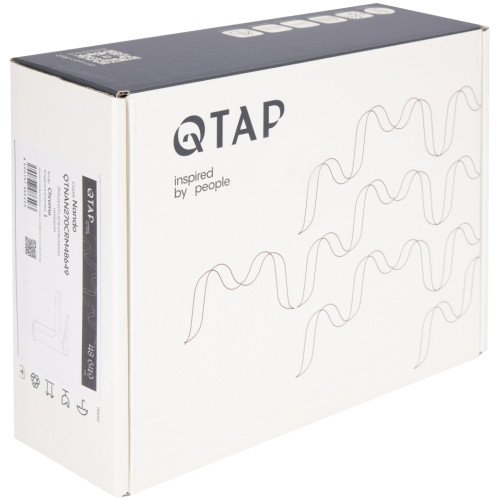Смеситель для раковины низкий Qtap Nando  QTNAN270CRM48649 Chrome