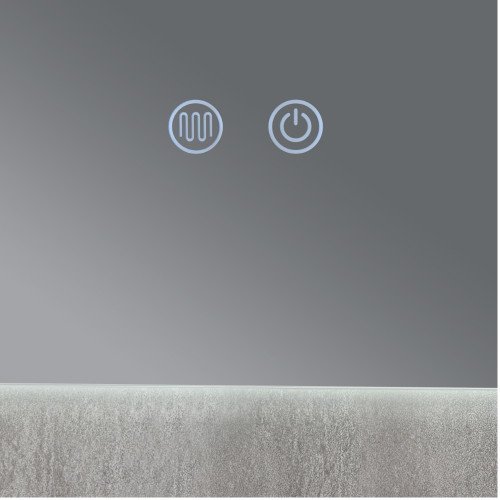 Зеркало Qtap Taurus (TA2) 1000×800 мм с LED-подсветкой Touch, с антизапотеванием, с диммером, рег. темп. цвета (3000-6500K) QTTAU100080048957