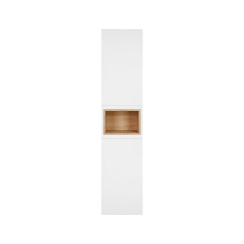 Пенал підвісний Qtap Robin 350х1650х316 White/Whitish oak QT1376PP1651RWWO