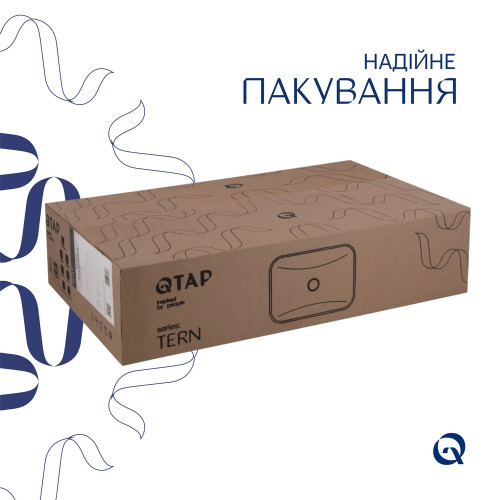 Раковина-чаша Qtap Tern 600x350x135 White QT17118140W