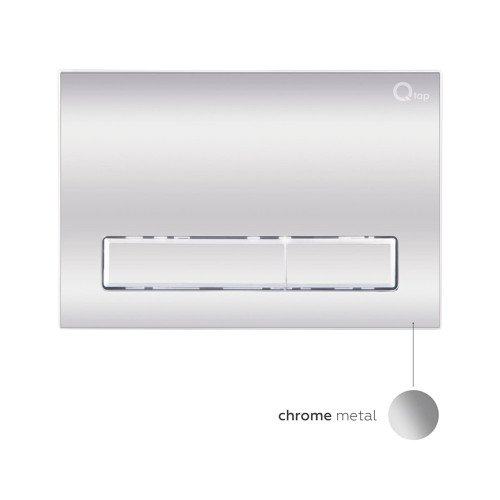 Готовое решение Qtap для ванной комнаты: подвесной унитаз Jay Rimless + комплект инсталляции Nest 4 в 1 (линейная клавиша Chrome)
