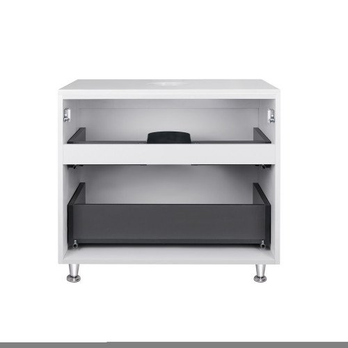 Тумба напольная Qtap Tern 800х616х469 White со столешницей QT1780TNL801W