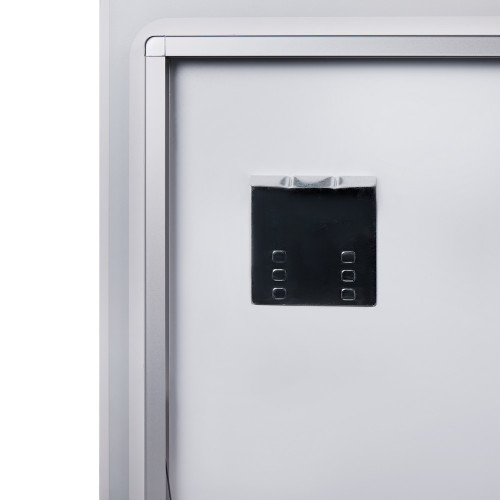 Зеркало Qtap Aquarius 1000х800 с LED-подсветкой, линза, QT2178141980100W