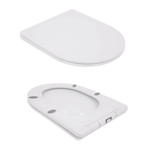 Унітаз підлоговий Qtap Jay Eco Ultra Quiet з сидінням Soft-close 640x360x835 мм QTJAY27W48749 White