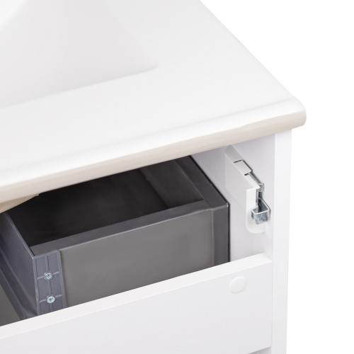 Тумба подвесная с умывальником Qtap Scorpio QT1472TPВ7013070CW
