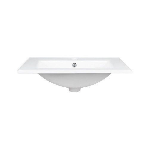 Комплект Qtap Tern 600х580х437 Matt black тумба подвесная + раковина врезная QT1772TPL6023060CMB