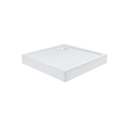 Набір Qtap душова кабіна Presto New CRM1088AC5 Clear 2020х800х800 мм + піддон Robin 308812C 80x80x12 см з сифоном