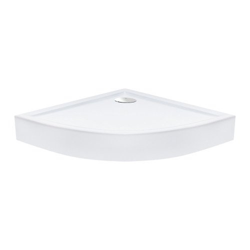 Набор Qtap душевая кабина Virgo CRM1099AC8 Clear 2020x900x900 мм + поддон Robin 309912C 90x90x12 см с сифоном