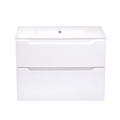 Комплект Qtap Scorpio 810х585х460 White тумба підвісна +  раковина урізна QT1472TPВ8013080CW