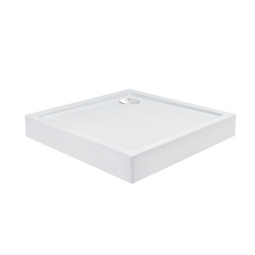 Набор Qtap душевая кабина Taurus CRM1099SC6 Clear 2020x900x900 мм + поддон Tern 309912C 90x90x12 см с сифоном