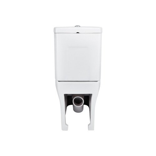 Унітаз-компакт Qtap Cardinal безобідковий з сідінням Soft-close QT0422C666PW